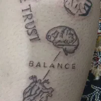 تاتو بدن بانوان