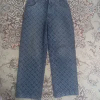 شلوار بگ مردانه طرح دار