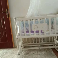 گهواره کودک|تخت و صندلی بچه|گناباد, |دیوار