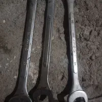 ۳ عدد آچار یکسر رنگی 34*38*46