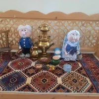 عروسک ننه و آقاجون یلدایی|مجسمه، تندیس، ماکت|ورامین, شهرک مدرس|دیوار