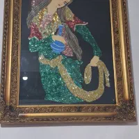 تابلو پولک دوزی