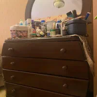 میز آرایش و پا تختی