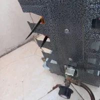 کباب پز ایستاده .سالم