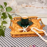 ظروف سرو و اردوخوری چوبی