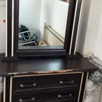 میز آرایش و آیینه و دراور و جاکفشی آیینه قدی|جاکفشی، کمد، دراور|بابکان, |دیوار