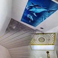 اجرای تخصصی سقف کاذب pvc. cnc با مصالح  بدون مصالح