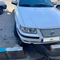 سمند مدل ۹۷ سفید رنگ ای اف سون