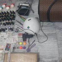 وسائل کاشت وطراحی ناخن بطورکامل
