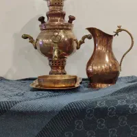 دکوری سماور و قوری برنج|صنایع دستی و سایر لوازم تزئینی|تهران, تهرانپارس غربی|دیوار