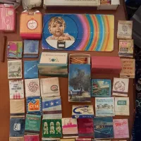 کبریت کلکسیونی قدیمی (چوبی)|کلکسیون اشیاء عتیقه|اصفهان, جلالیه|دیوار