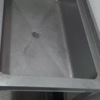 سینک صنعتی با پایه آهنی