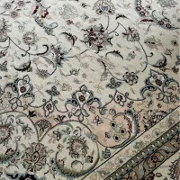 فرش ۱۲ متری گل ابریشم کویر یزد|فرش|شاهینشهر, شهرک مطهری|دیوار