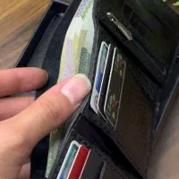 ست جاکارتی اسکناسی و جاکلیدی چرم طبیعی/دست‌دوز|کیف، کفش، کمربند|مشهد, سمزقند|دیوار
