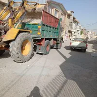 خاکبرداری با تراکتور بیل وششتن یکوصیصد|خدمات حمل و نقل|کرمانشاه, |دیوار