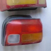 چراغ جلو وعقب پراید همراه لامپ ها وسوکت ها