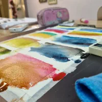 آموزش و اجرا سیاه قلم رنگ روغن و آبرنگ|خدمات آموزشی|اهواز, کیانپارس |دیوار