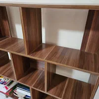 کتابخانه چوبی با ابعاد ۱۰۰ * ۱۲۰ * ۲۵ سانتی‌متر|کتابخانه، شلف، قفسه‌های دیواری|تهران, هروی|دیوار
