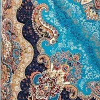 فرش ۲/۵در ۳/۵ فیروزه ای