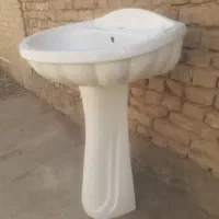 روشویی پایه دار بزرگ|لوازم سرویس بهداشتی|یزد, |دیوار