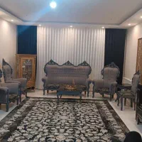 مبل تمام چوب همراه با3تا میز کناره ویک میز بزرگ|مبلمان خانگی و میز عسلی|مشهد, الهیه|دیوار