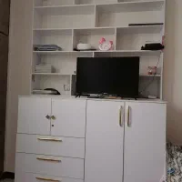 کمد و قفسه کتاب|کتابخانه، شلف، قفسههای دیواری|قم, انسجام|دیوار