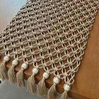 رانر مکرومه|پرده، رانر، رومیزی|محمدیه-قزوین, |دیوار