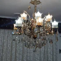 فروش لوستر ۶ شاخه برنجی