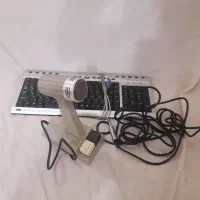 کیبورد کامپیوتر رایانه میکروفن