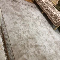 فرش ۱۲متری نخ بامبو طرح جدید بسیار سالم