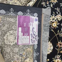 دو تخته فرش ۹ متری ۱۲۰۰ شانه سورمه ای تک سایز|فرش|زنجان, |دیوار