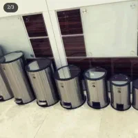 سطل زباله استیل اداری و خانگی و سبزی خرد کن|لوازم نظافت|تهران, تهرانپارس غربی|دیوار