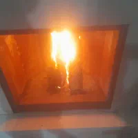 تصف شومینه وکتاب پز