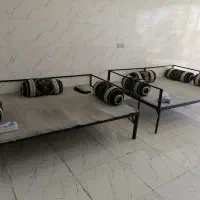 تخت فلزی 5 نفره 2 عدد|تخت و سرویس خواب|یاسوج, |دیوار