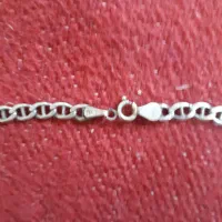 زنجیر نقره ایتالیا و پلاک شرف شمس|جواهرات|کرمانشاه, |دیوار