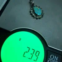 مدال نقره فیروزه