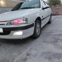 پژو پارس 95 سفید صدفی