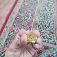 انگشتر عقیق کبود و شرف الشمس|جواهرات|سنندج, |دیوار