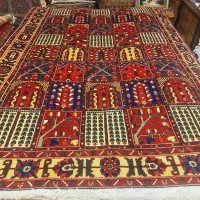 قالی ۶متری دستباف نقشه خشتی بختیاری