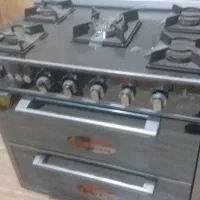 گاز طرح فر  صفحه شیشه ای نو نو تو کارتن