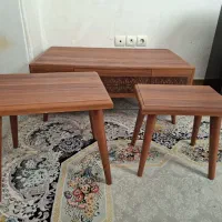 میز جلو مبلی با دو تا عسلی