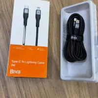 کابل فست شارژ آیفون 13 -60 وات 2 متری Biva گارانتی|لوازم جانبی موبایل و تبلت|شیراز, مبعث|دیوار