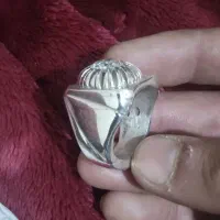 انگشتر نقره موزانایت الماس روسی|جواهرات|ارومیه, |دیوار