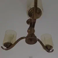 ست کامل لوستر برنز ۵تیکه|لوستر و چراغ آویز|ساوه, |دیوار