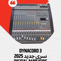 پاور میکسر ،دایناکورد ،2×1300 وات ، باند اکتیو