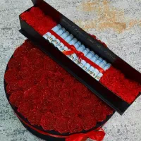 گل رز|گل مصنوعی|بیرجند, |دیوار