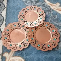 فروش سه عدد بشقاب فیروزه