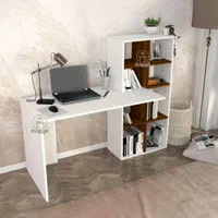 میزتحریر کتابخانهدار مدل ژاله دو|میز تحریر و کامپیوتر|تبریز, |دیوار