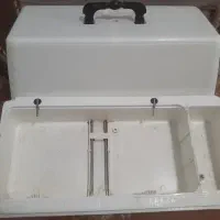 جعبه ومیزچرخ خیاطی ،کاور،قوطی