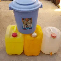 بشکه نفت وآب